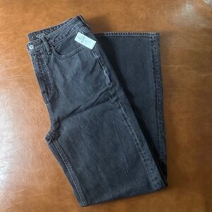 Old Navy Women's Dark Gray Flare Jeans